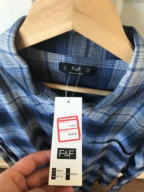 Bavlnena košeľa, f&f,xxxl