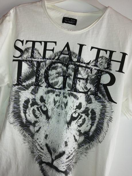 Zara tricko tiger, zara,s