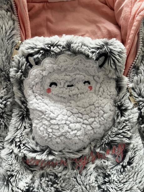 Huňatý overal s rukavičkami, coccodrillo,62