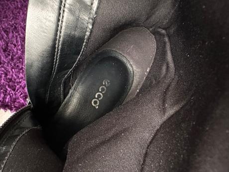 Damske kozene cizmy ecco, ecco,37