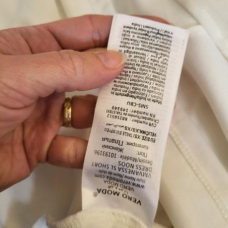 Xs romantické saty, vero moda,xs