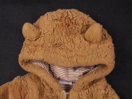 Líškový huňatý overal next veľ. 6-9 mes., next,74