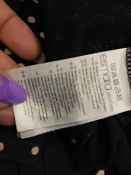 Dámske bodkované legíny esmara (s), esmara,s