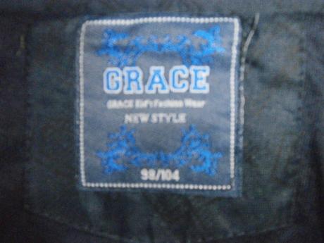 Súprava- jemný šuštiak -bunda+nohavice 1x oblečená, grace,98