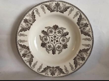 Anglicky porcelan krasne malovane rucne taniere gl, 