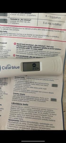 Je výsledok ClearBlue nespoľahlivý?