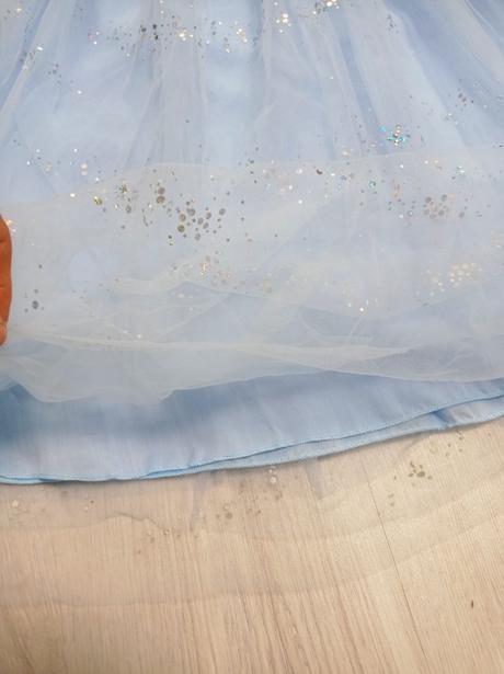 Popoluška kostým na 7 - 9 rokov,