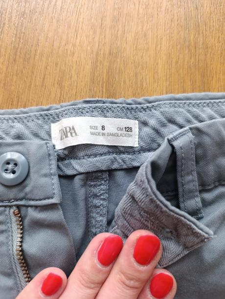 Šortky zara veľ 128, zara,128