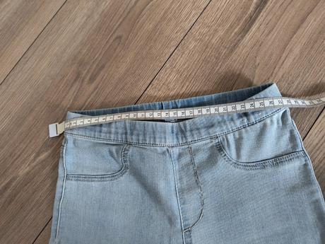 Tenšie jegginsy, h&m,140