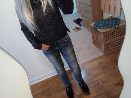 Big star-fit skinny 26/32+pulover,bluzka, s