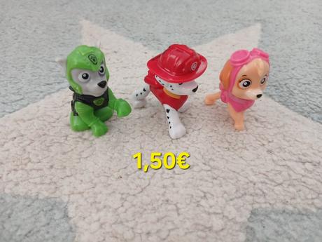 Figurky rozne labkova patrola - paw patrol, 