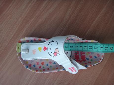 Detské žabky hello kitty, setino,28