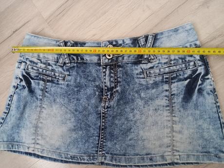 Riflová minisukňa, m