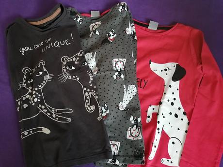 Tričká dlhý rukáv, pepco,122