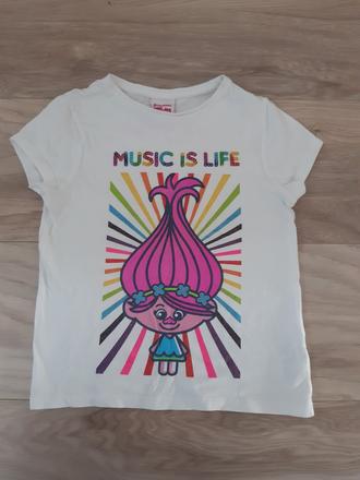 Tričko trolls (trolovia), veľ. 110, 110