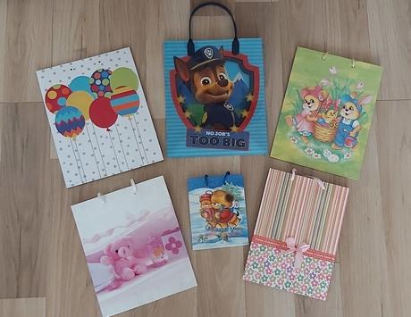 Darčekové tašky 6ks, 