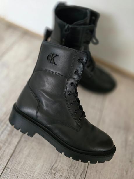 Kožene cizmy calvin klein, 39