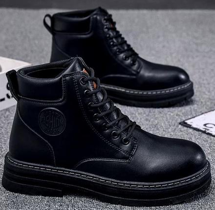 Členkové čierne topánky, 43