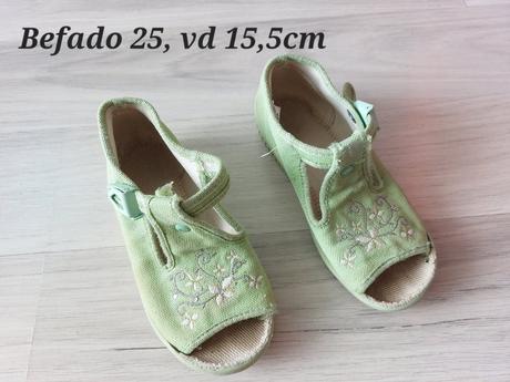 Papucky do skolky, befado,25