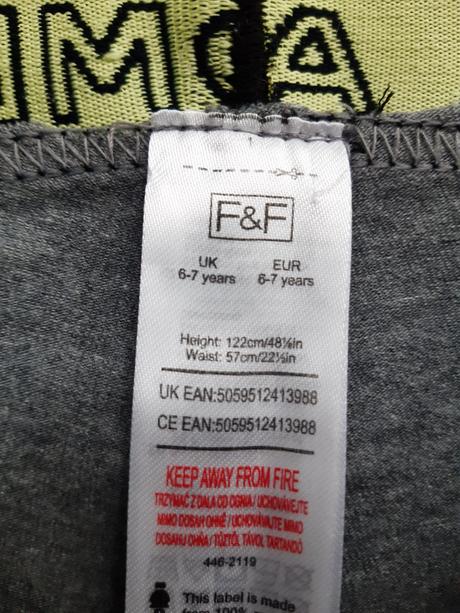 Bavlnené legíny f&f, f&f,122