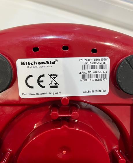 Kitchenaid 5ksb5553e mixér 550w, 