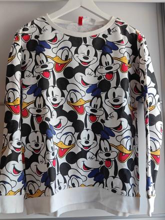 Mickey & kamaráti trendy, moderná mikina, h&m,m