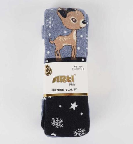 Pančuchy srnka - zima- hrubé, 86 - 128