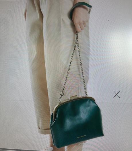 Kožená kabelka ružový pastel, 