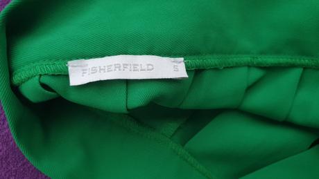 Zelena skladana sukna, s