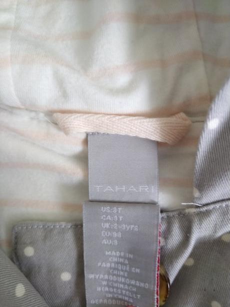 Peknučky dievčenský kabátik tahari., 98