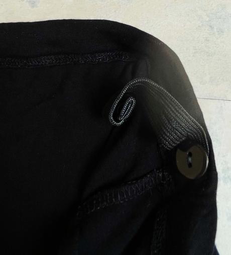 Tehotenské legíny s "dierami ", h&m,38
