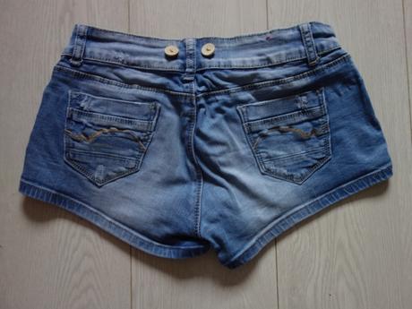 Dámske riflové kraťasky miss, l