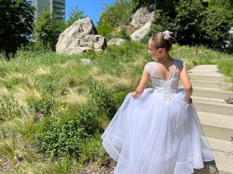 Dievčenské šaty biele na svadbu, alebo na 1. sv. p, 134