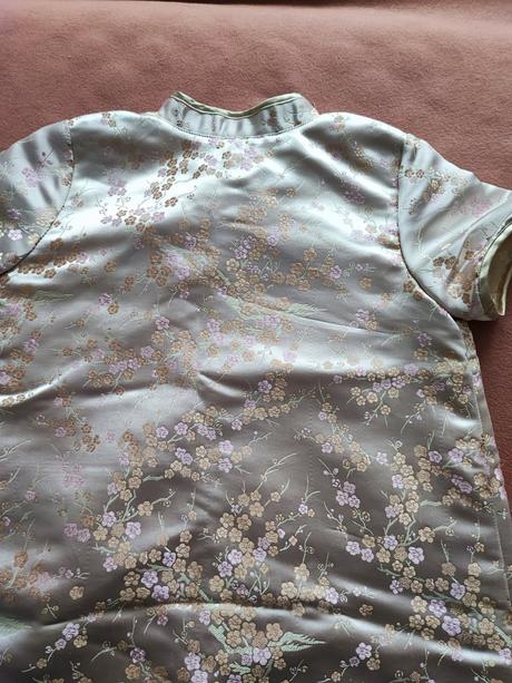 Čínske vintage šaty, h&m,128