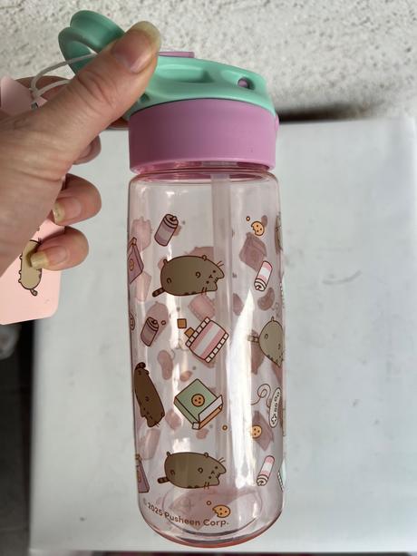 Pusheen flasa na vodu macka macky, 