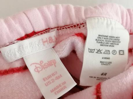 Disney dievčenské tepláčiky, h&m,62