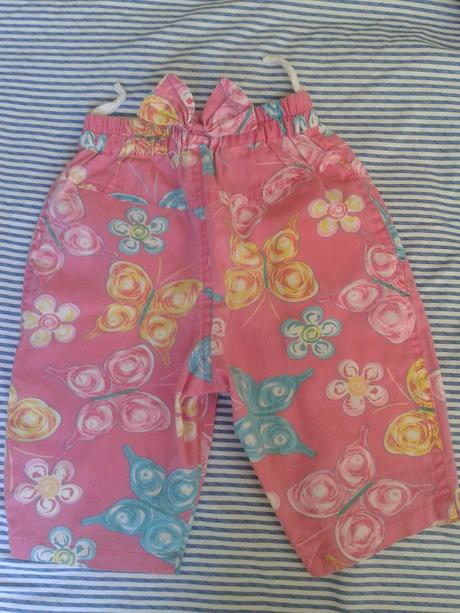 Nohavice s mašličkou vzadu, baby club,68