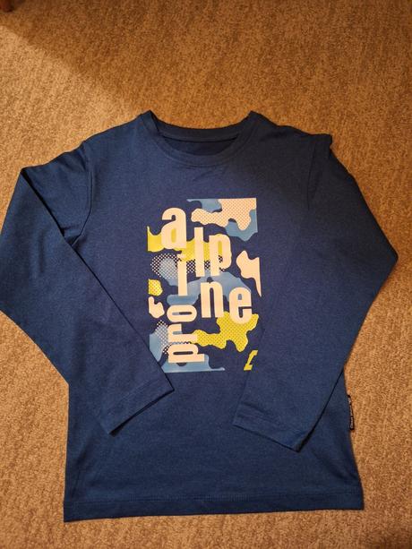 Tričká dlhý rukáv mix značiek, 122