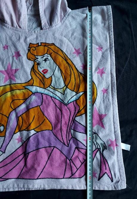 Pončo na kúpanie princezne, disney,80