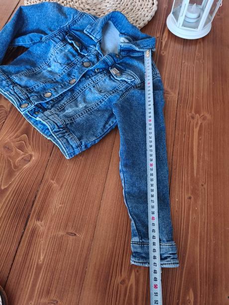 Riflová bunda name it modrá 116, name it,116