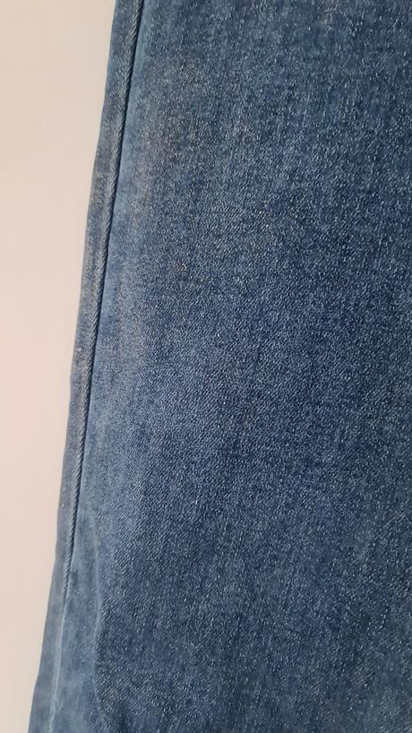 Denim rifle so zlatým odleskom, new play m, m