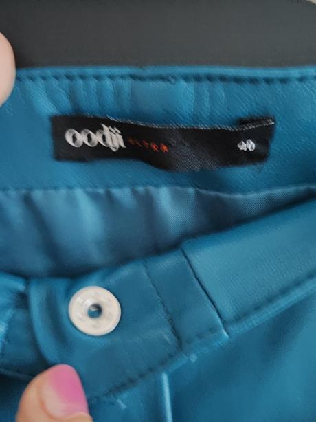 Koženková sukňa oodji, l