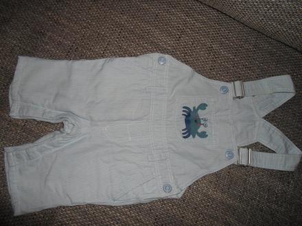 Kratke nohavice na traky, h&m,68