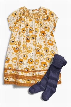 Súprava šaty + pančušky next, next,104 / 110