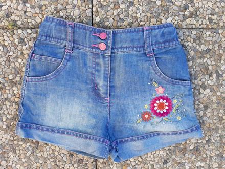 Detské riflové kratasky velk. 4 - 5 rokov, 98