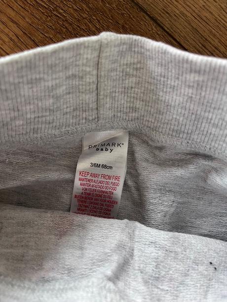 Tepláky, primark,68