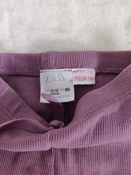 Fialové legíny zara, zara,86
