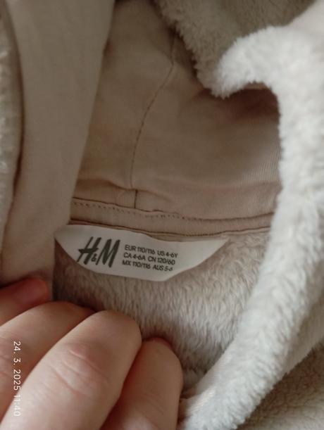 Mikina, h&m,110