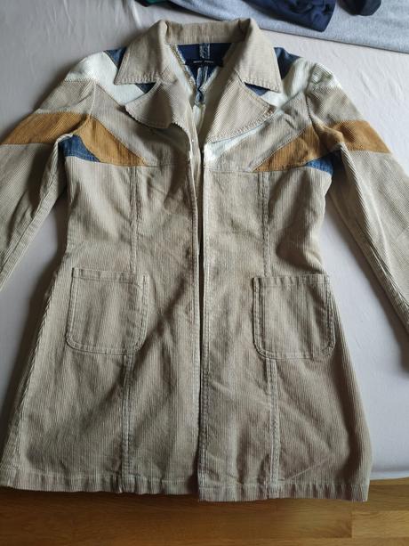 Menšestrový kabát, s, s