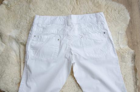 Biele nohavice, amisu,36